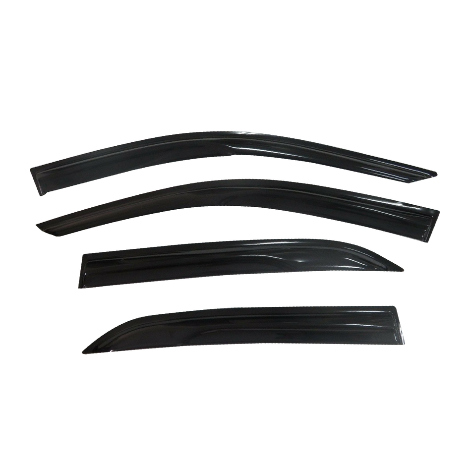 Honda Accord (7th Gen) Sedan 2003-2007 (Injection) Slimline Weathershields / Window Visors (4-Piece Set)