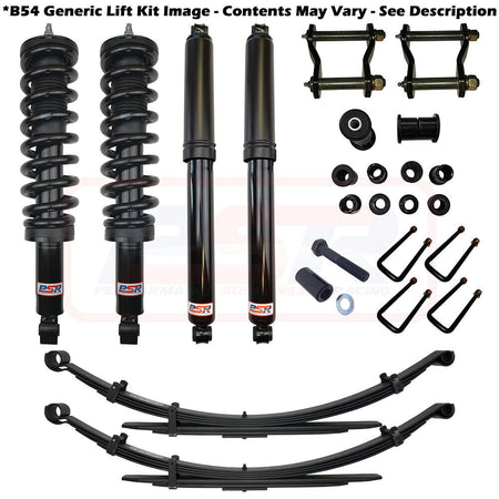 Toyota Hilux N70 PSR B54 2-4" Front Adjustable Struts (Assembled Pair)
