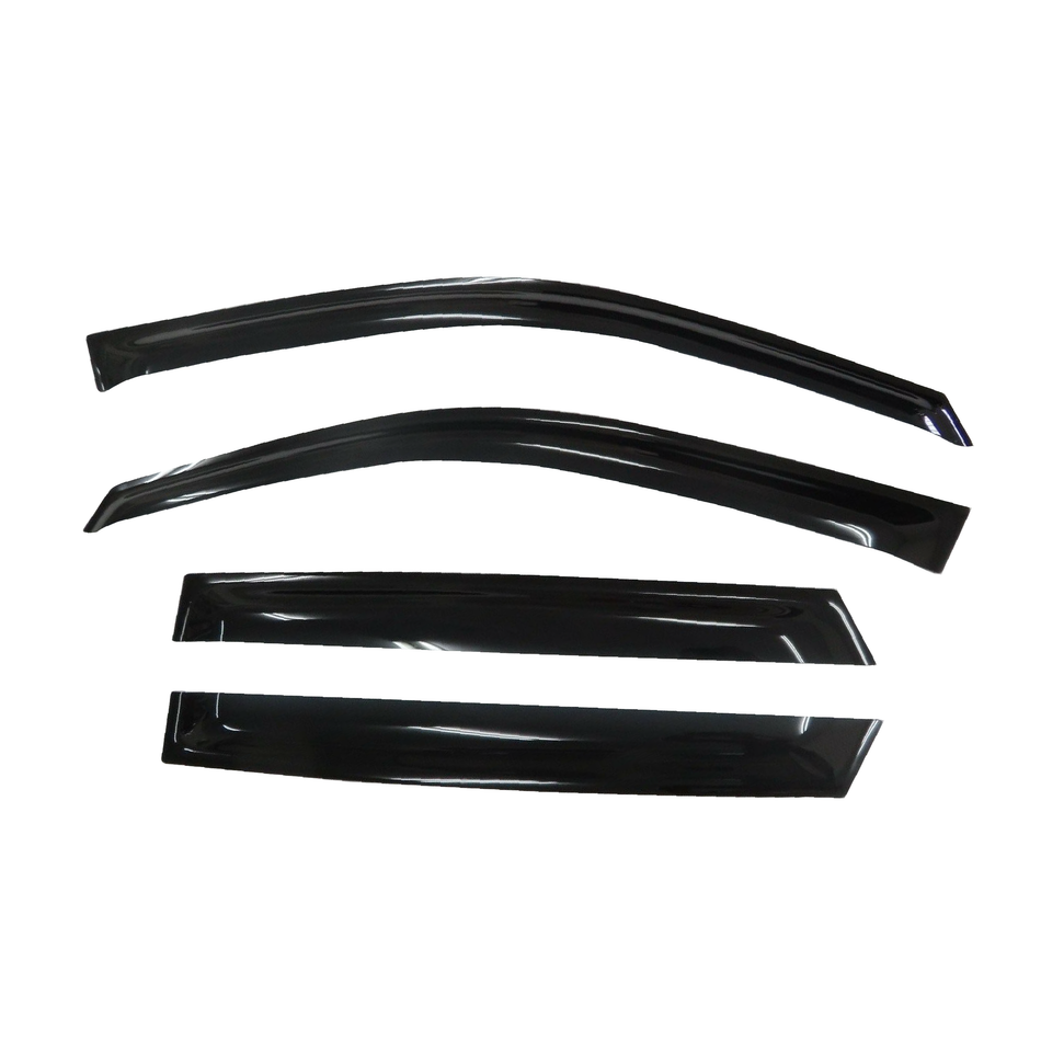 Hyundai Tucson (JM) SUV 2006-2009 Slimline Weathershields / Window Visors (4-Piece Set)