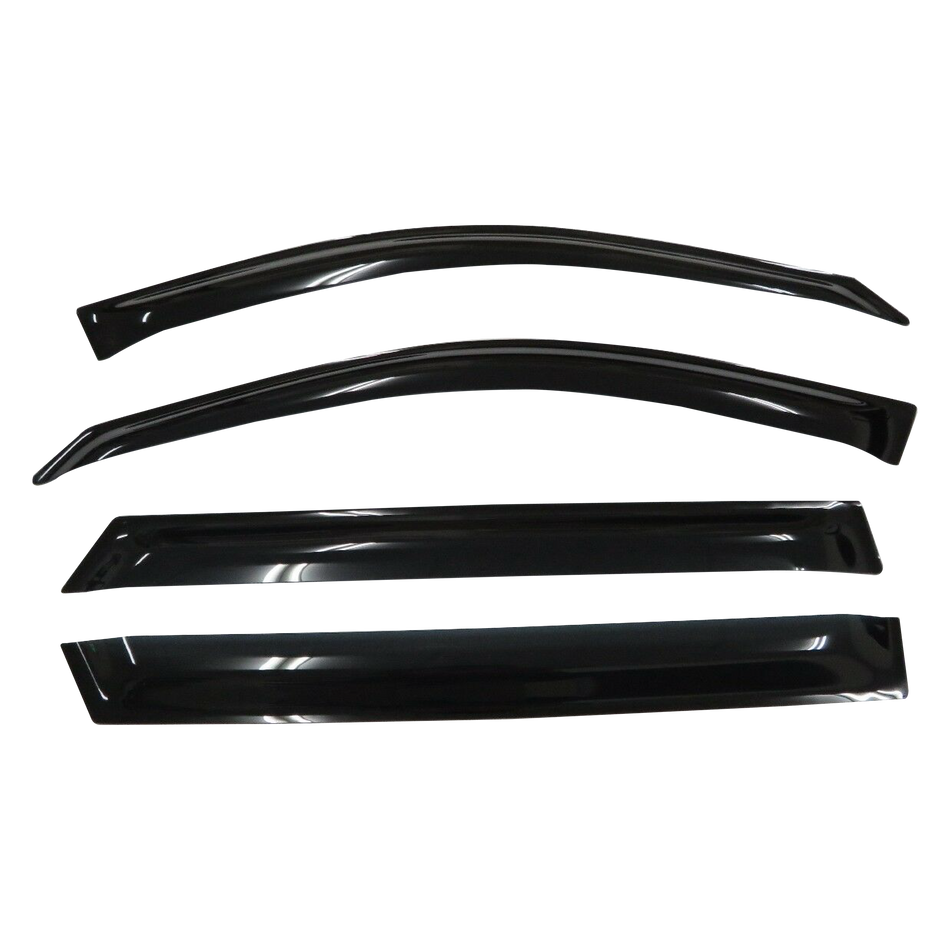 Hyundai Santa Fe (CM) SUV 2006-2012 Slimline Weathershields / Window Visors (4-Piece Set)