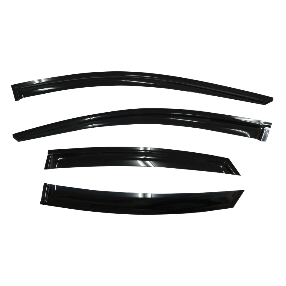 Hyundai Sonata (LF) Sedan 2015-2019 Slimline Weathershields / Window Visors (4-Piece Set)