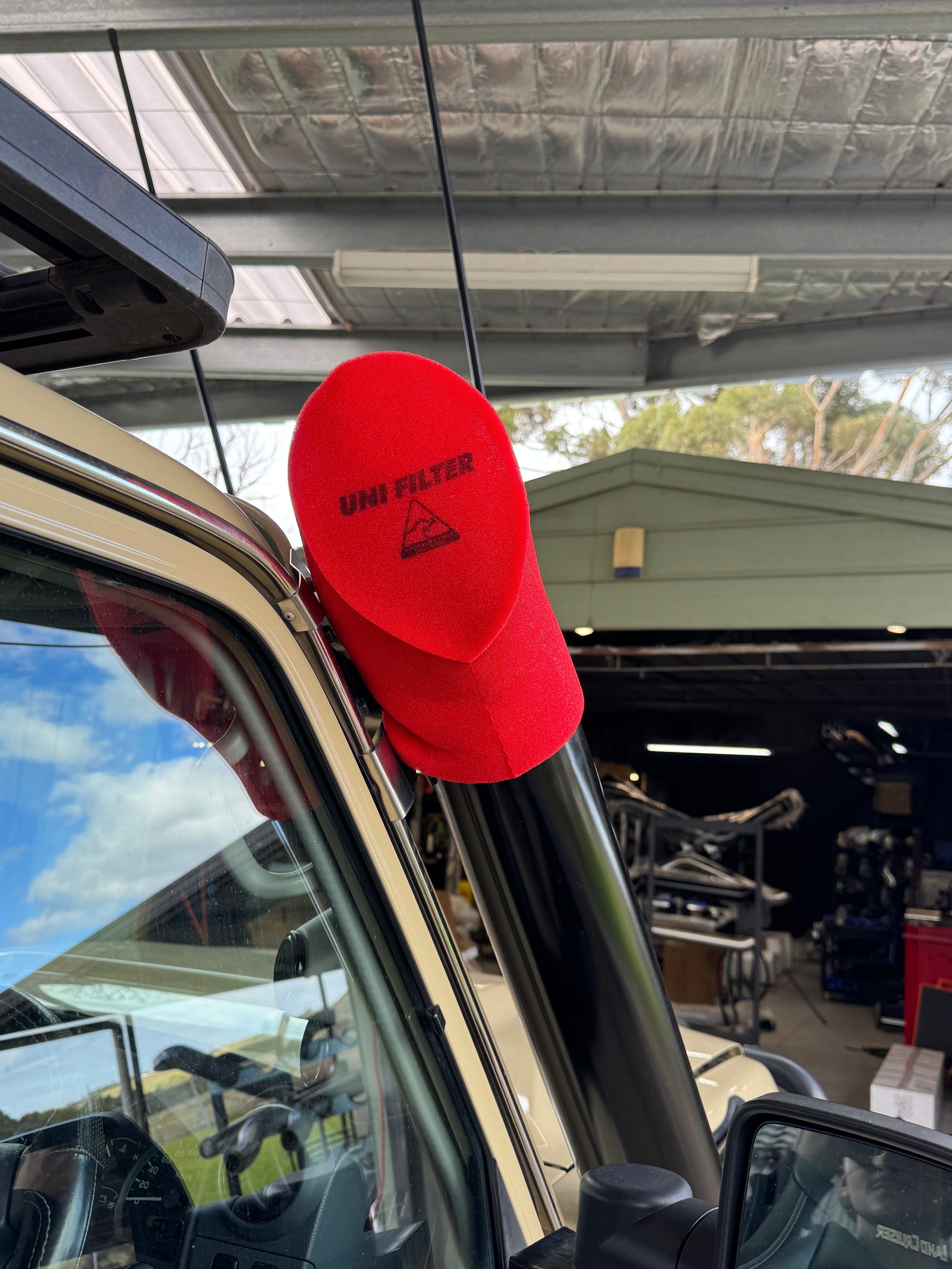 Teardrop pre-filter sock by Unifilter