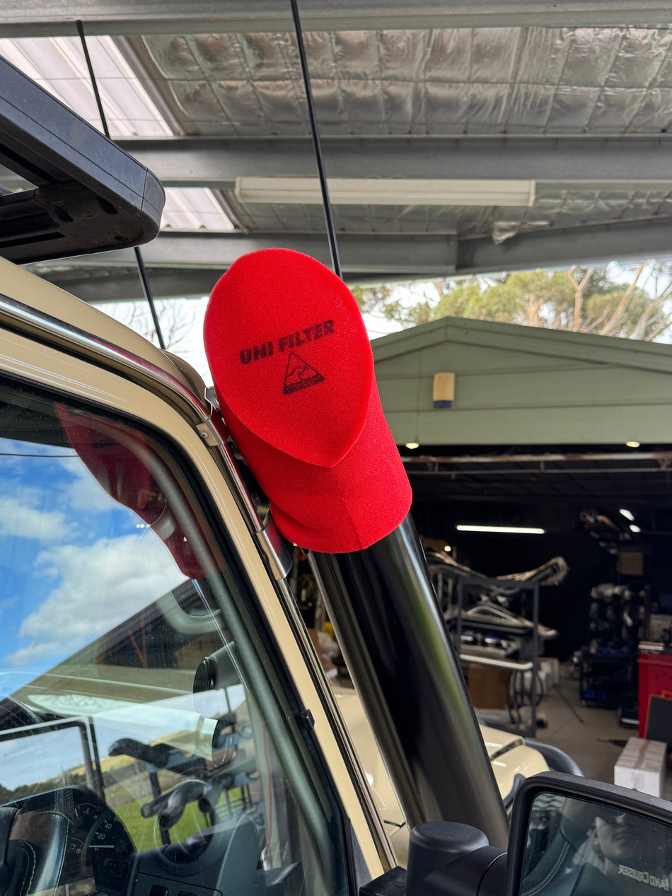 Teardrop pre-filter sock by Unifilter