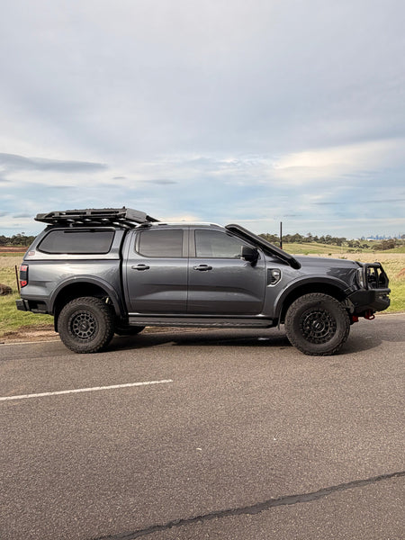 Ford Ranger PY Next-Gen stainless snorkel - Canna Fabrication