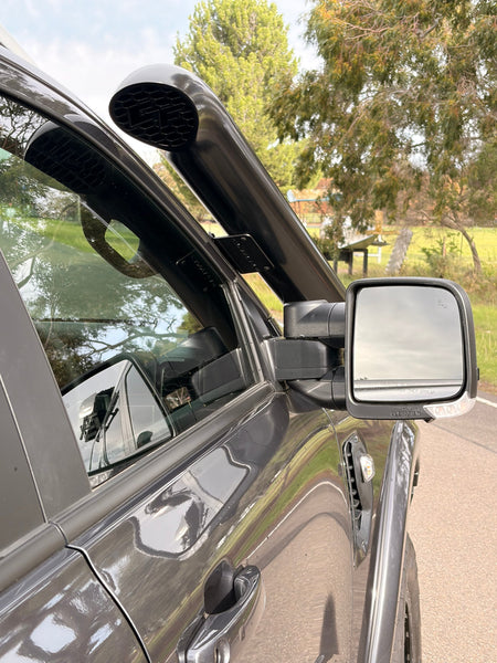 Ford Ranger PY Next-Gen stainless snorkel - Canna Fabrication