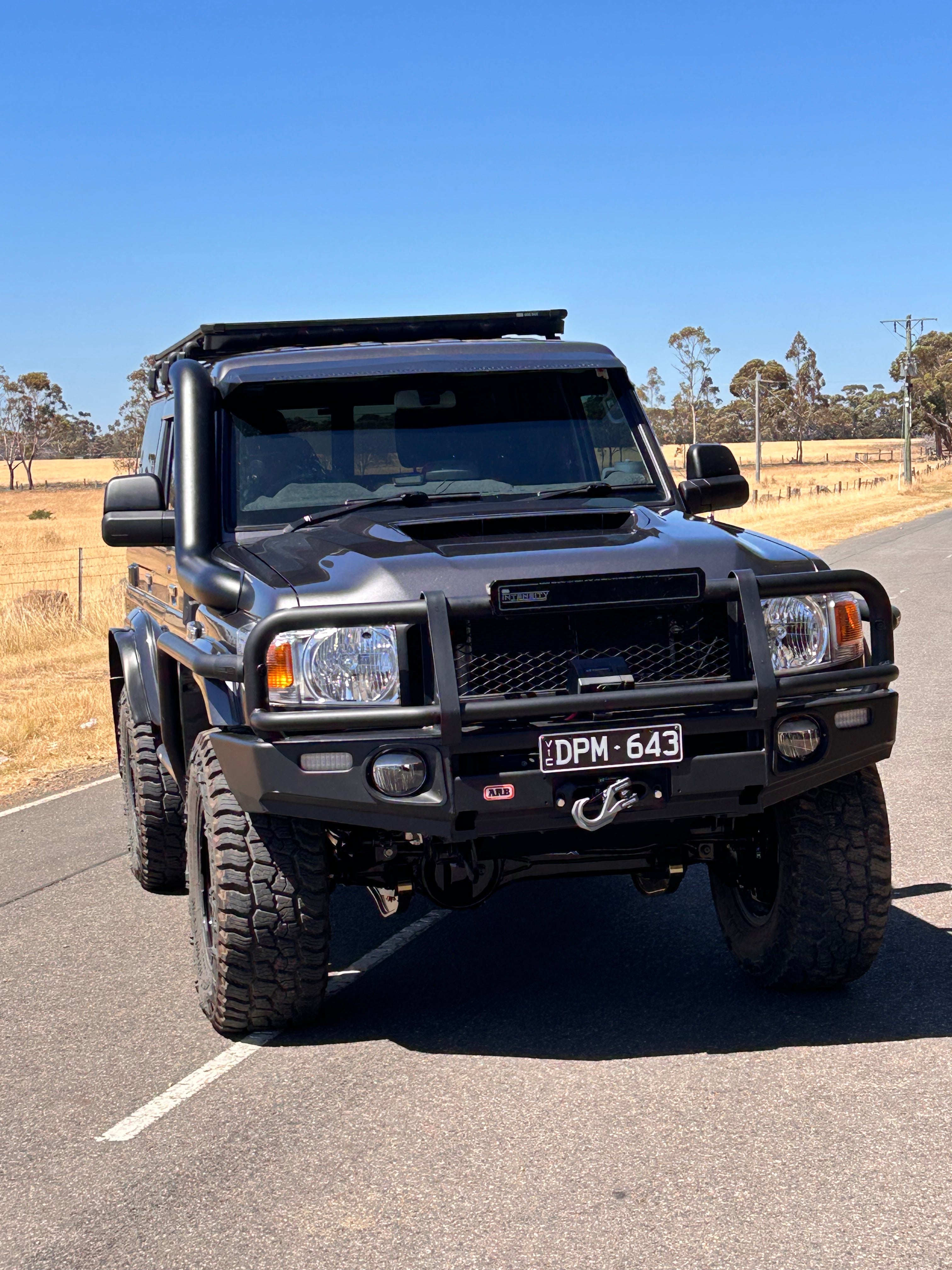 Toyota LandCruiser 76/78/79 5" Snorkel + Airbox Combo (Pre-Facelift MY07-23)