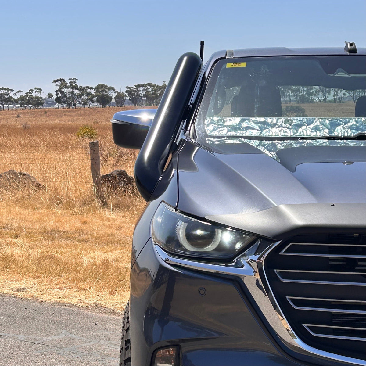 Mazda BT-50 Stainless Steel Short-Entry Snorkel - Canna Fabrication