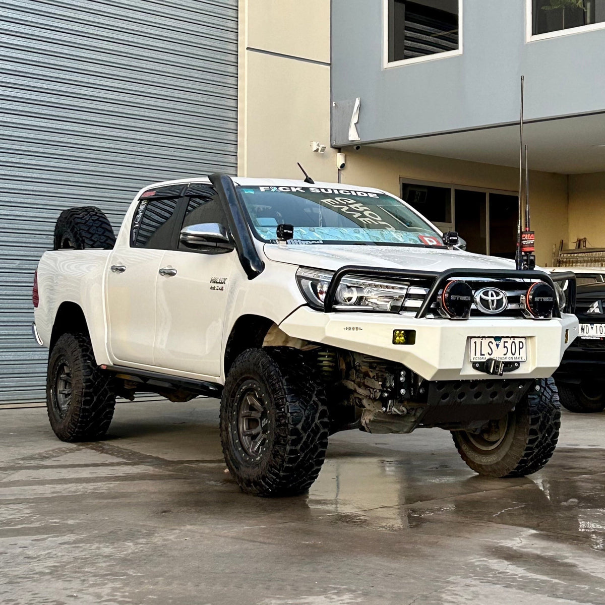 Toyota Hilux N80 Short-Entry Snorkel - Canna Fabrication