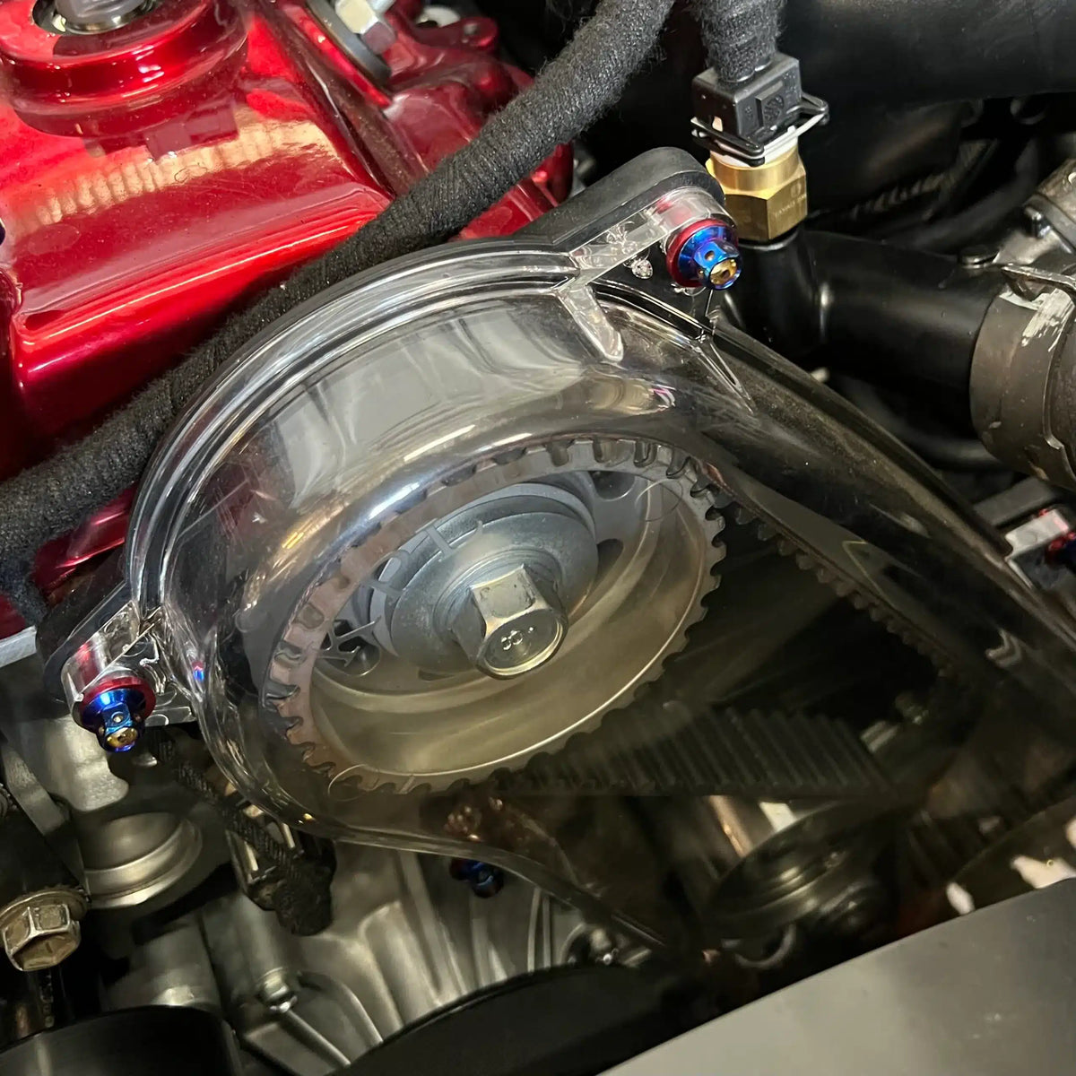 HPD Clear Timing Cover for Toyota Hilux N70 1KD-FTV