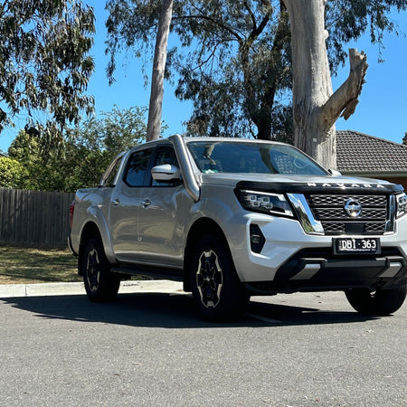 Nissan Navara NP300 Teardrop 4.5" Twin Snorkel's - Canna Fabrication