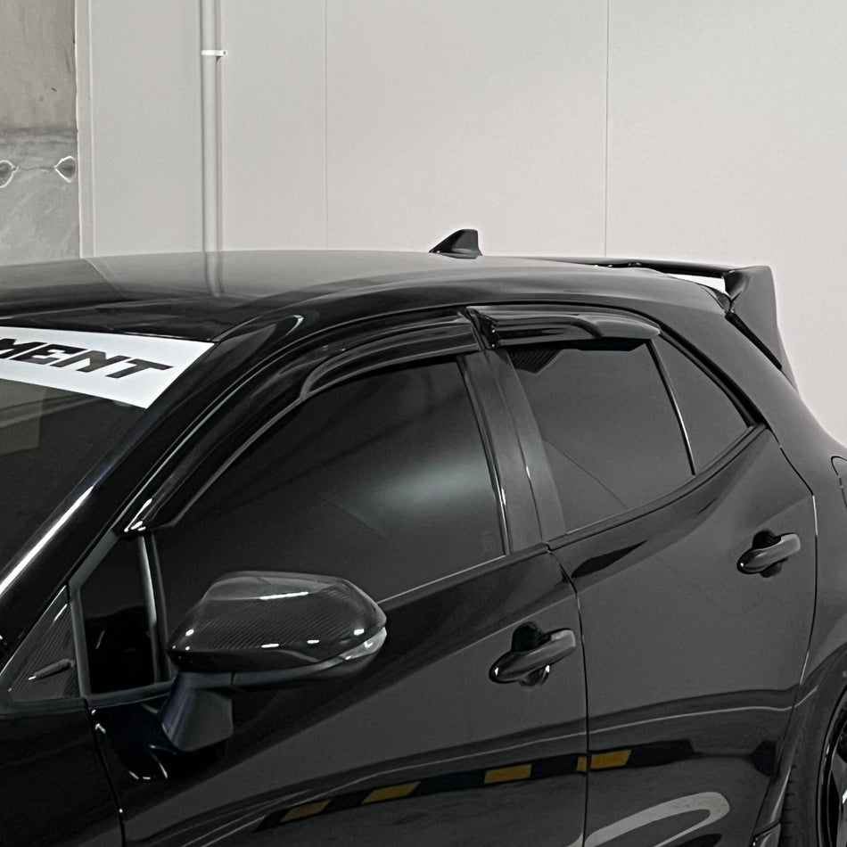 Toyota GR Corolla (E210) Hatch 2022-2025 (Injection) Slimline Weathershields / Window Visors (4-Piece Set)