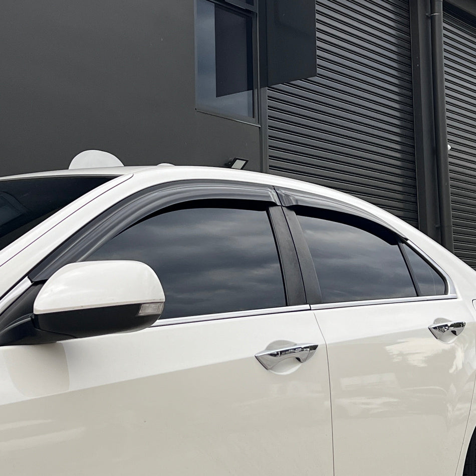 Honda Accord Euro (8th Gen) Sedan 2008-2012 Slimline Weathershields / Window Visors (4-Piece Set)