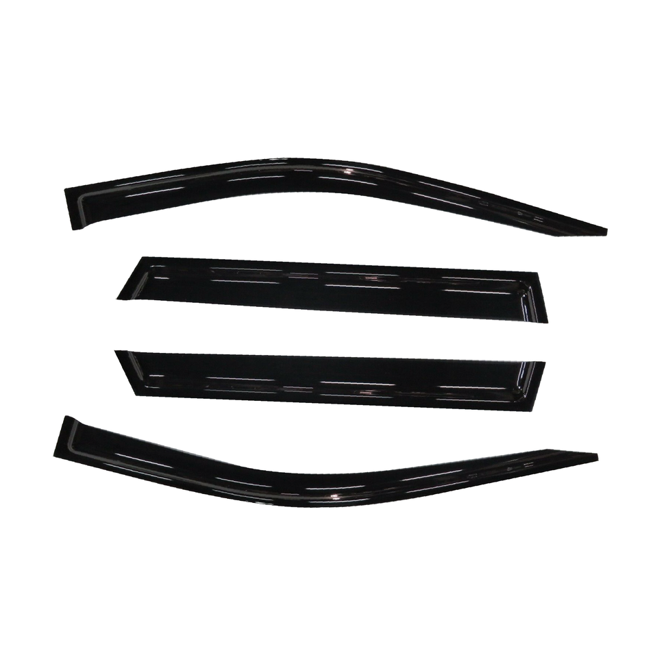 Jeep Cherokee (KL) SUV 2014-2022 Slimline Weathershields / Window Visors (4-Piece Set)