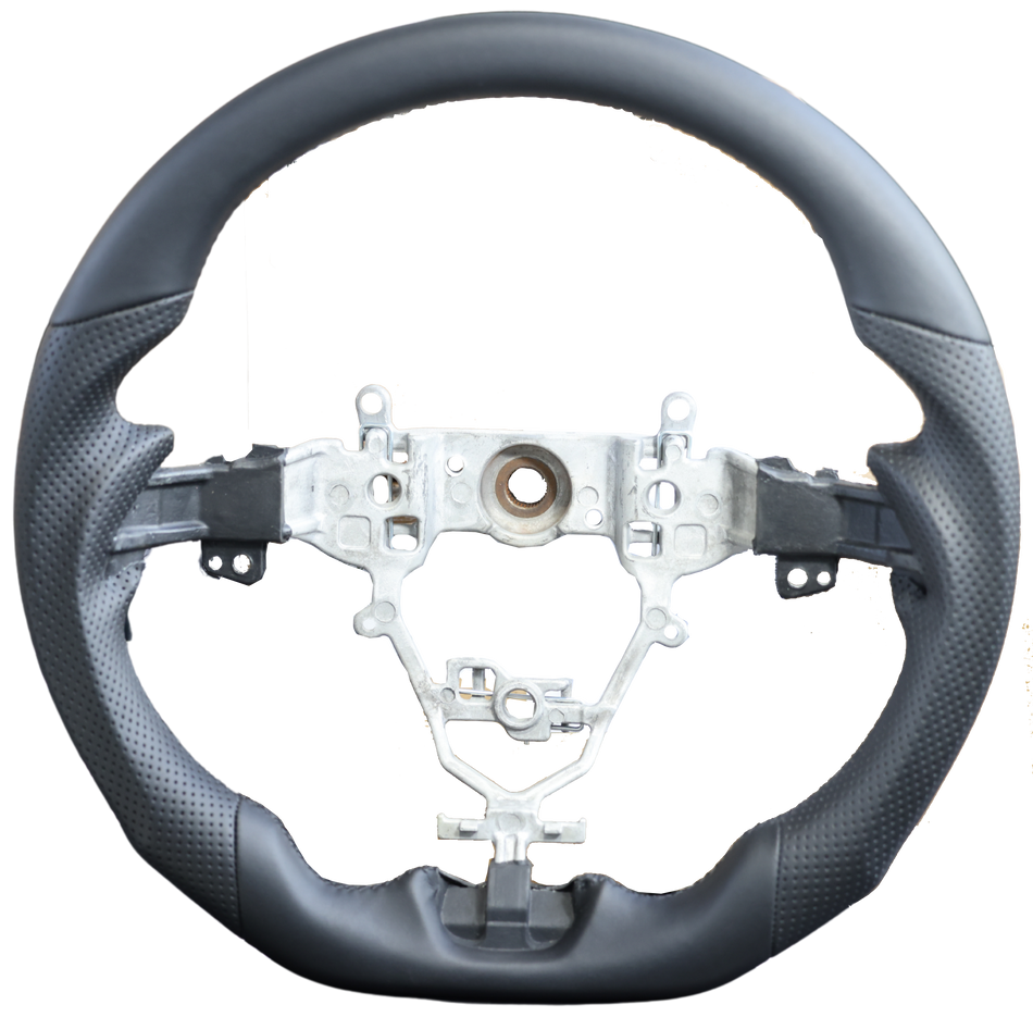 Sports Black Perforated Leather Steering Wheel Core to Suit Suzuki Jimny 2018+