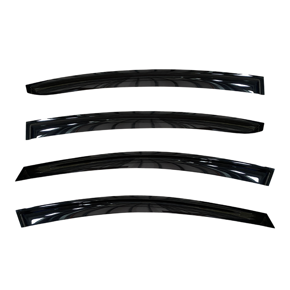 Kia Cerato (YD) Sedan 2013-2018 Slimline Weathershields / Window Visors (4-Piece Set)