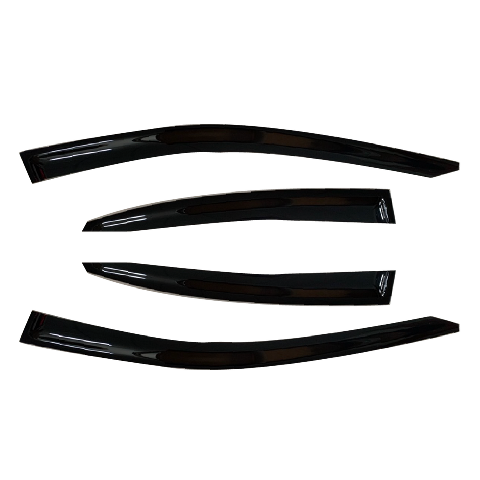 Kia Cerato (BD) Sedan 2019-2024 Slimline Weathershields / Window Visors (4-Piece Set)