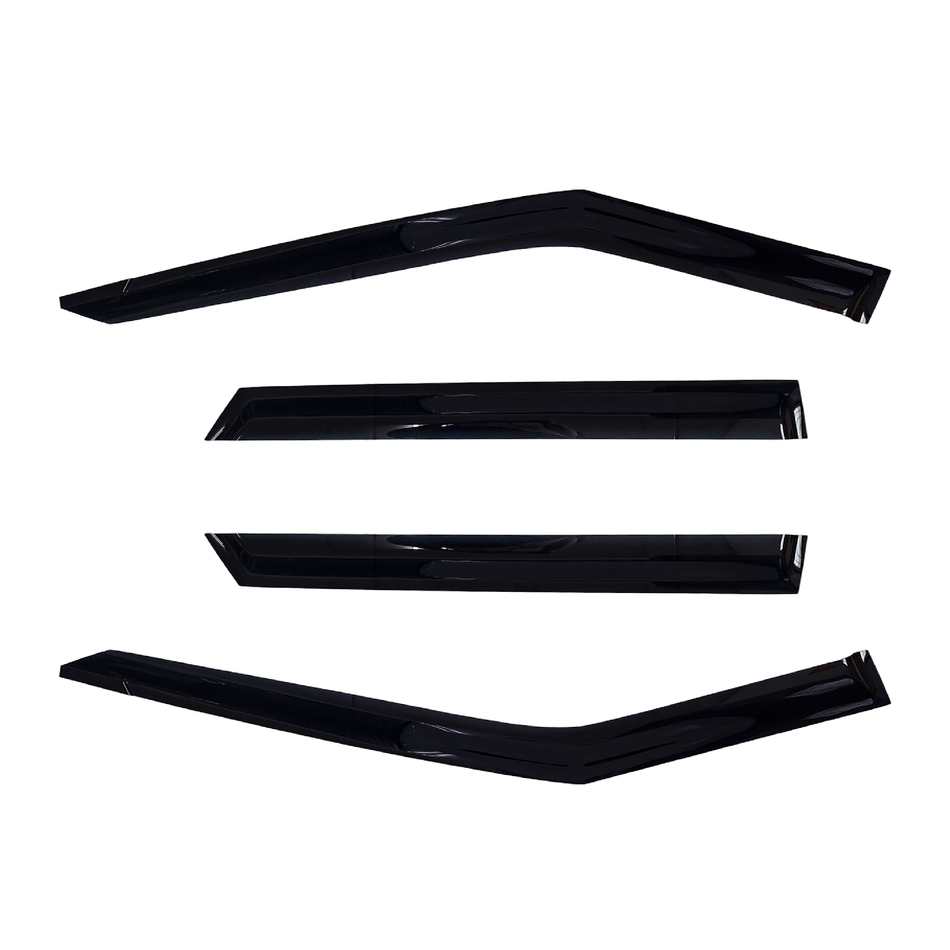 Kia EV6 (CV) SUV 2022-2025 Slimline Weathershields / Window Visors (4-Piece Set)