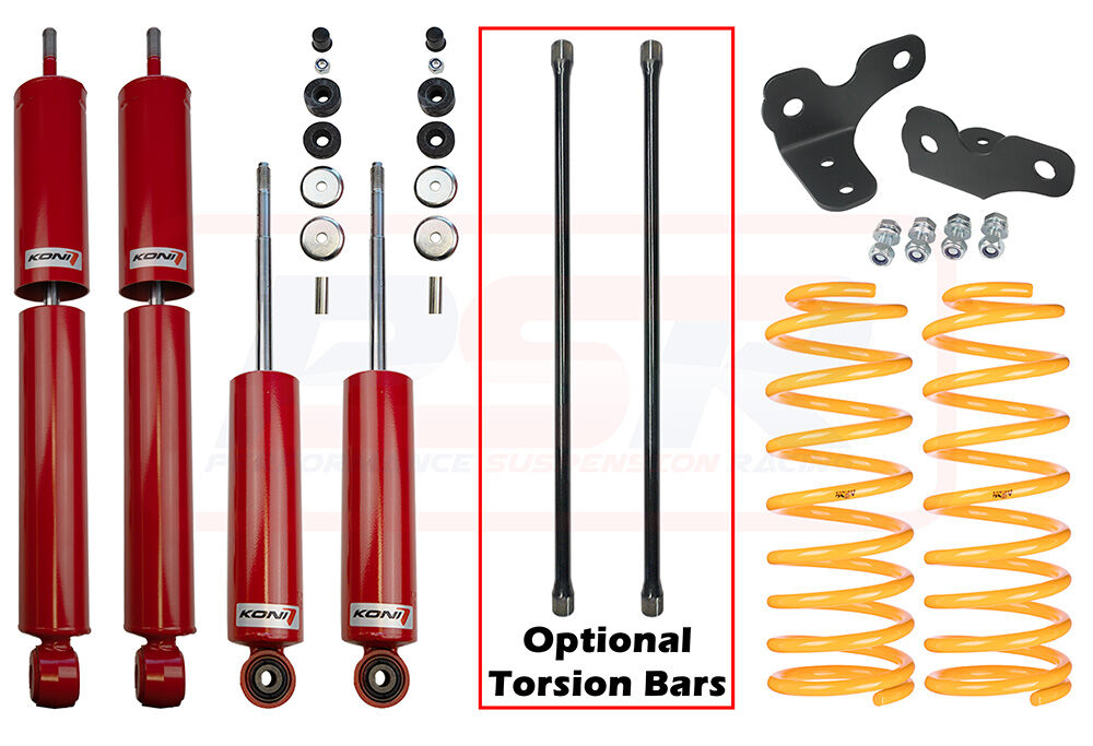 Toyota Landcruiser 100 Series IFS 6/1998 - 2006 Koni Raid 2" Lift Kit