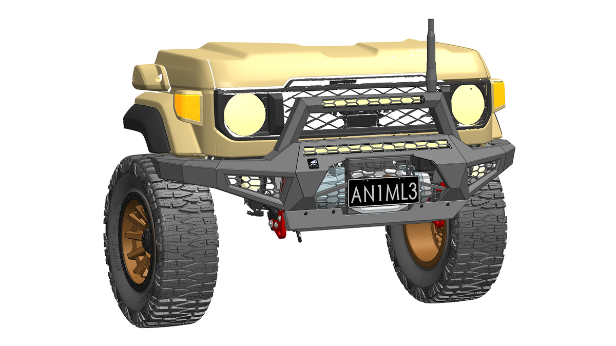 Stealth hoop to suit 70 series face lift Predator bar