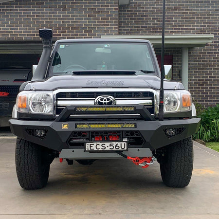 Predator Bull bar, Suitable for Single cab Toyota Land Cruiser 79 Series, 2017-2023