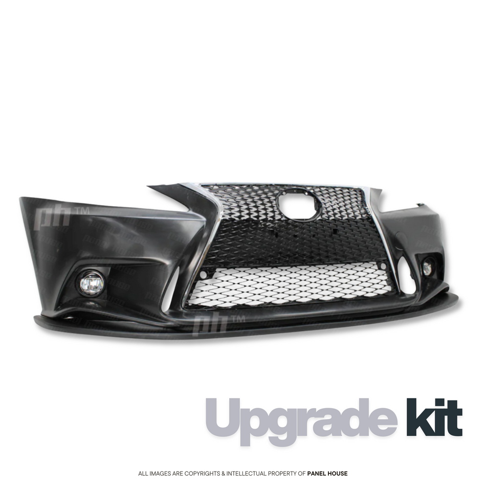 Facelift Upgrade Front Bumper Bar Kit fits Lexus IS250 IS350 2005 - 2013 Sedan Coupe