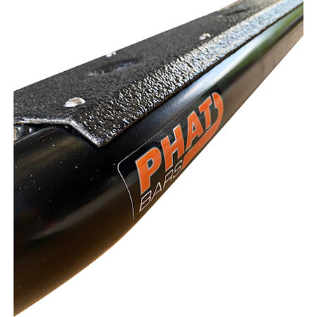 LandCruiser 79 Series Flat Rock Sliders Side Step with Rhino tread close