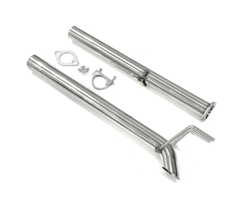 Toyota Hilux (2005-2015) D4D TD 150 3L Stainless 2.5' Muffler Delete