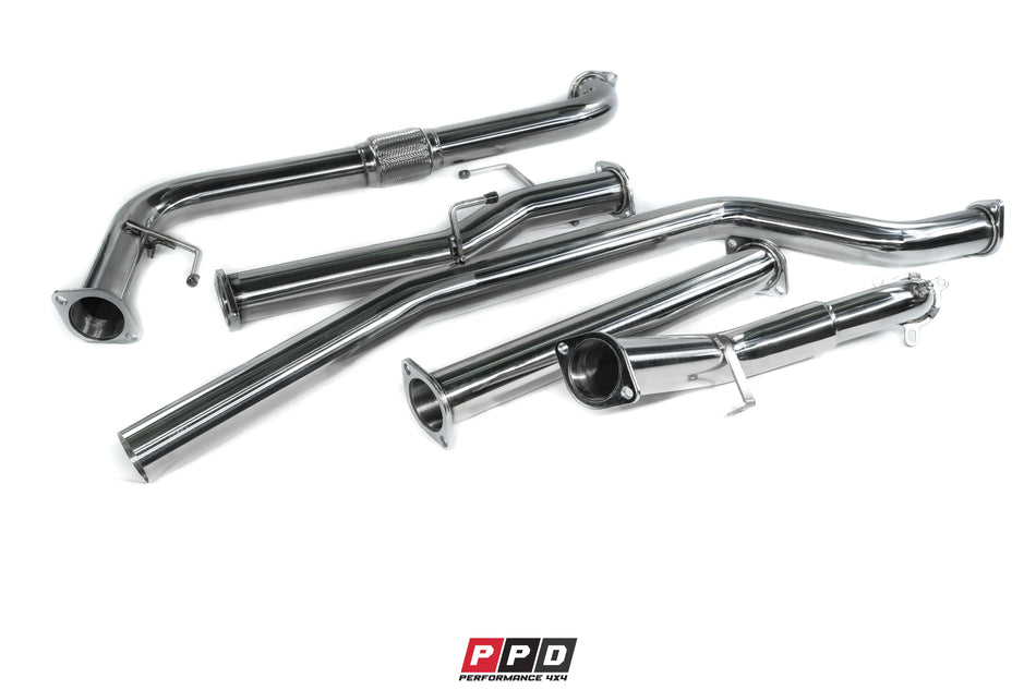 Nissan Navara (2005-2006) D40 TD 3' Stainless Steel Exhaust System