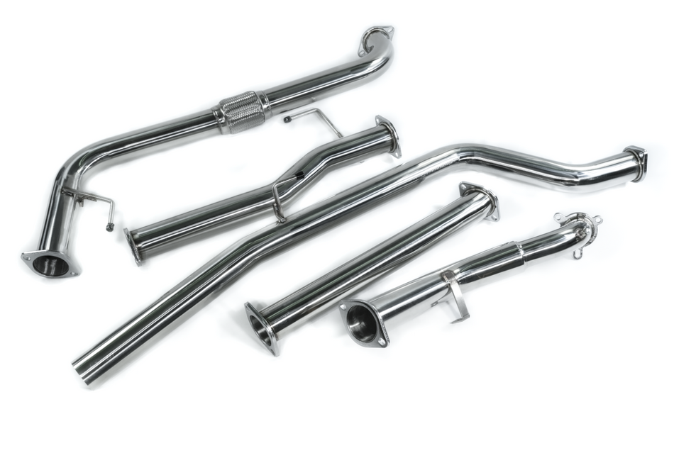 Nissan Navara (2007+) D40 TD 3' Stainless Steel Exhaust System