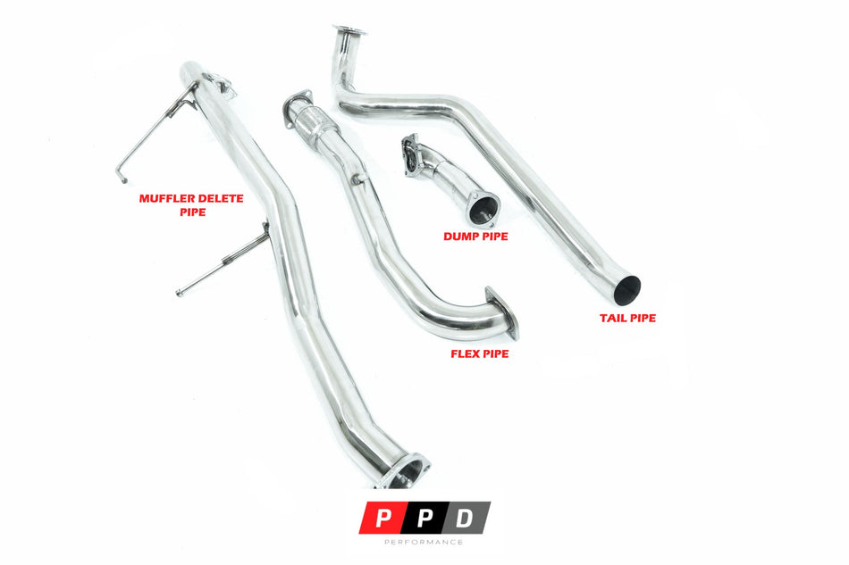 Nissan Patrol (1997-2012) GU 4.2L TD 3' Stainless - PPD EXHAUST PARTS
