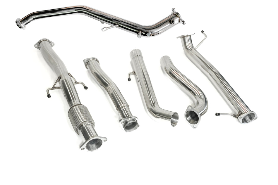 Mitsubishi Triton (2015+) MQ & MR TD Stainless DPF-Delete turbo-back exhaust
