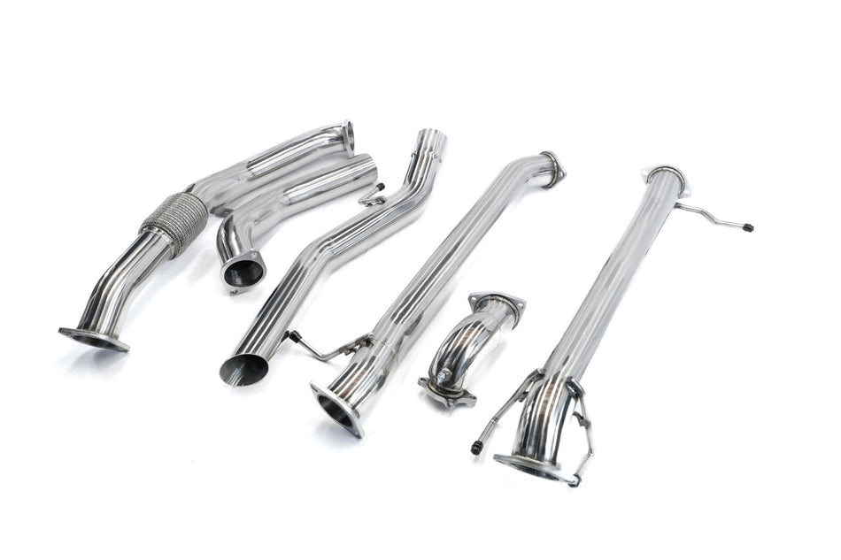 Ford Ranger (2007-2011) PJ & PK Manual & Automatic 3' Stainless Turbo-Back Exhaust