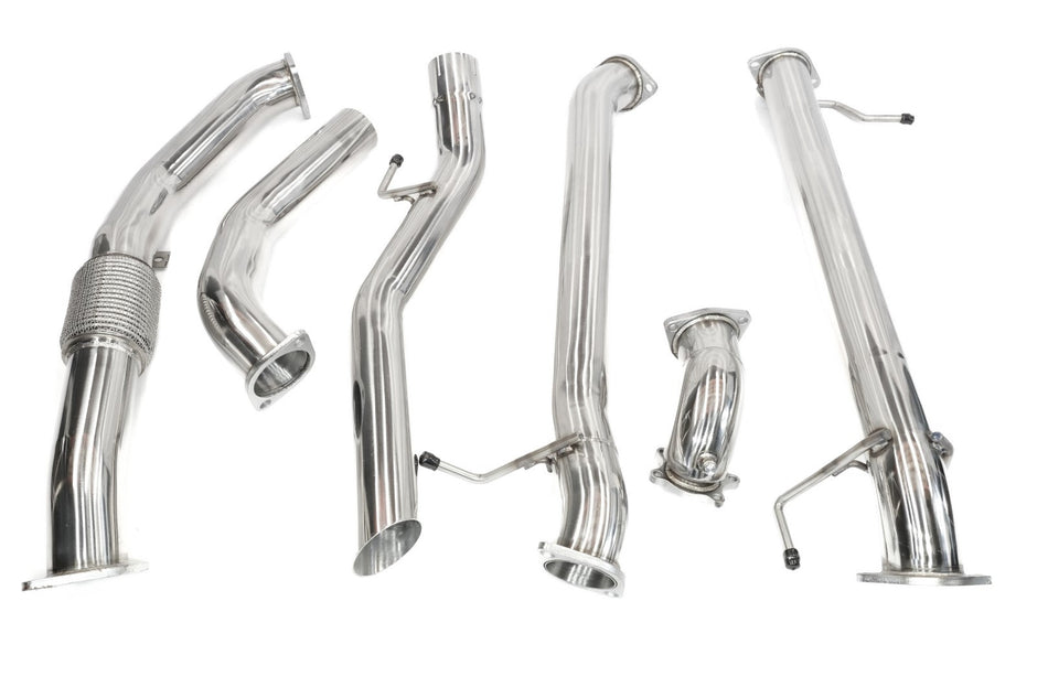 Ford Ranger (2007-2011) PJ & PK Manual & Automatic 3' Stainless Turbo-Back Exhaust