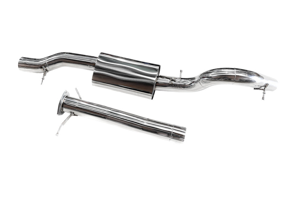 Ford Ranger (2022-2025) 3.0L V6 MY22 NEXT GEN Ranger 4' Stainless DPF Back Exhaust