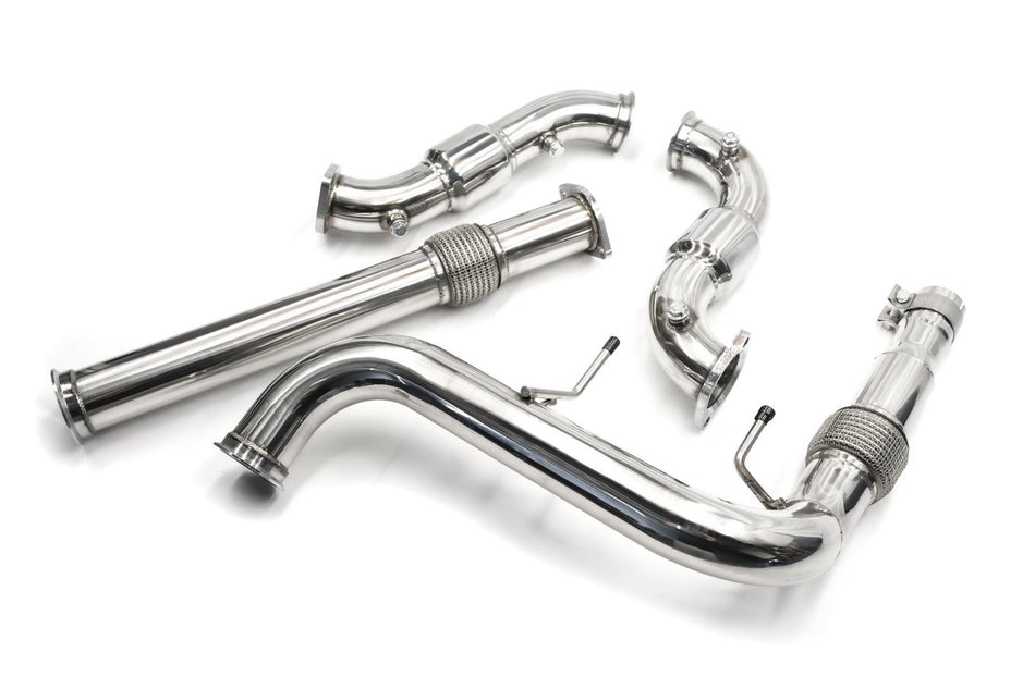 Ford Ranger (2022-2025) Raptor MY22 NEXT GEN 3' Downpipes / Dump Pipes