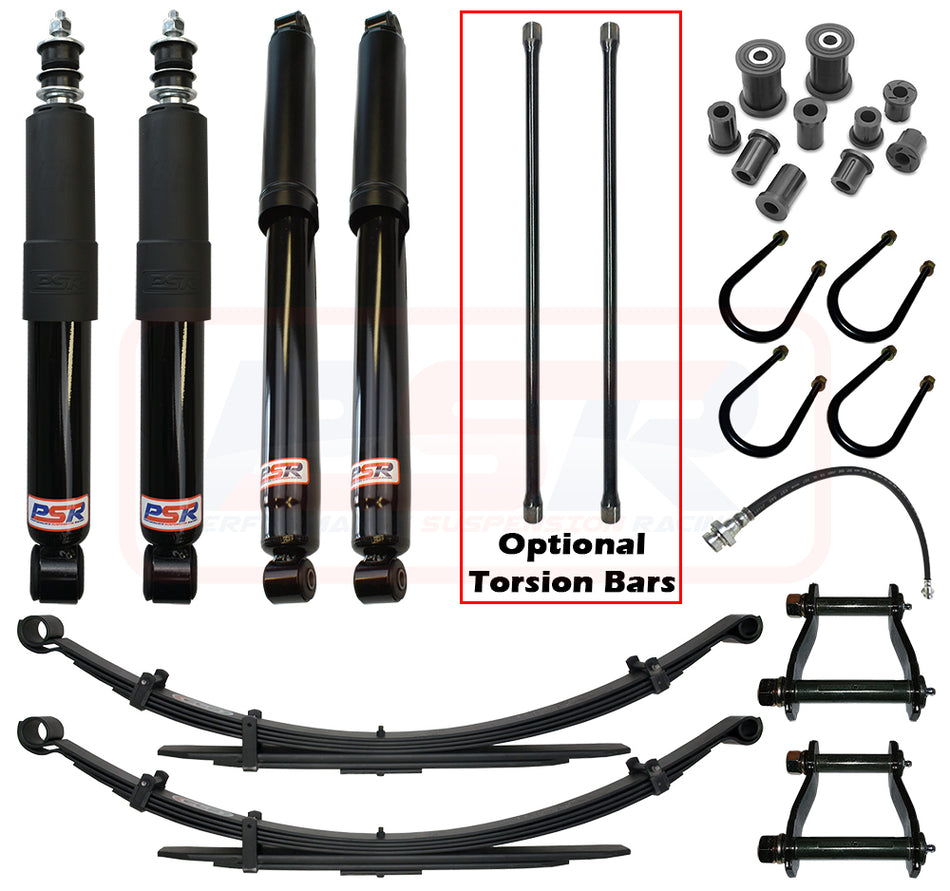Mazda BT-50 / Ford PK Ranger PSR TTG 2" Lift Kit LONG TRAVEL