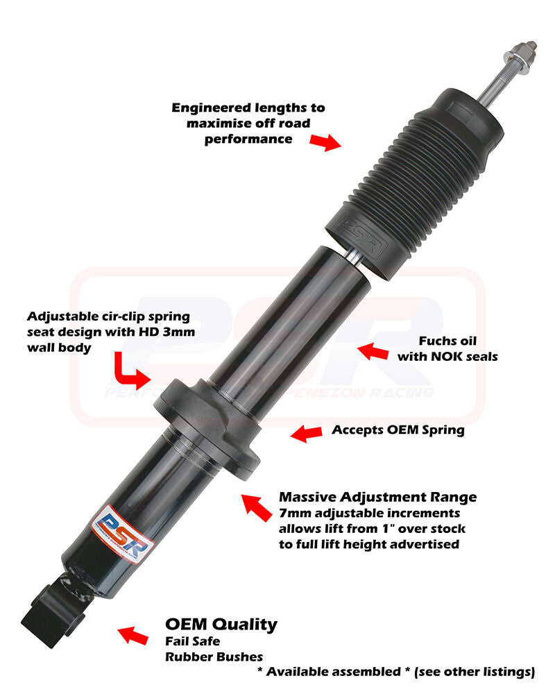 Mazda BT-50 / Ford PX Ranger PSR B54 3" Lift Kit LONG TRAVEL