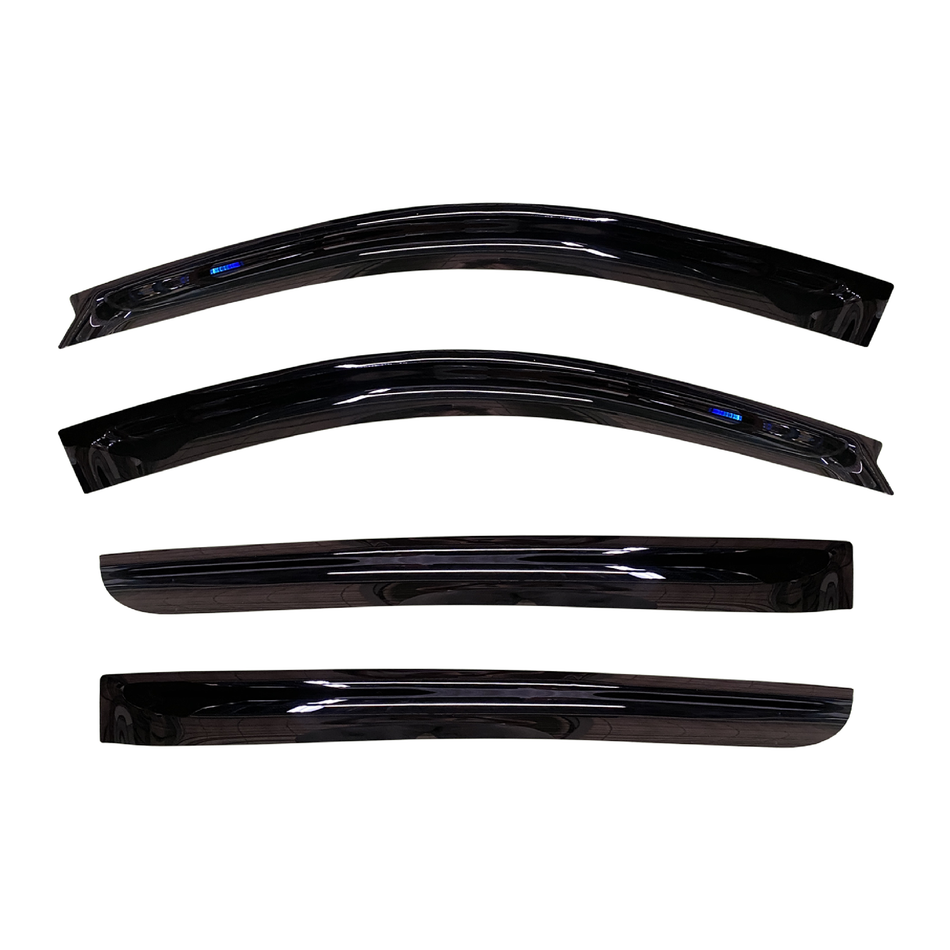 Mitsubishi Triton (ML) (MN) Ute 2007-2015 Slimline Weathershields / Window Visors (4-Piece Set)