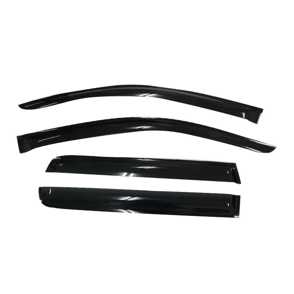 Mitsubishi Outlander (ZJ) (ZK) (ZL) SUV 2013-2021 Slimline Weathershields / Window Visors (4-Piece Set)