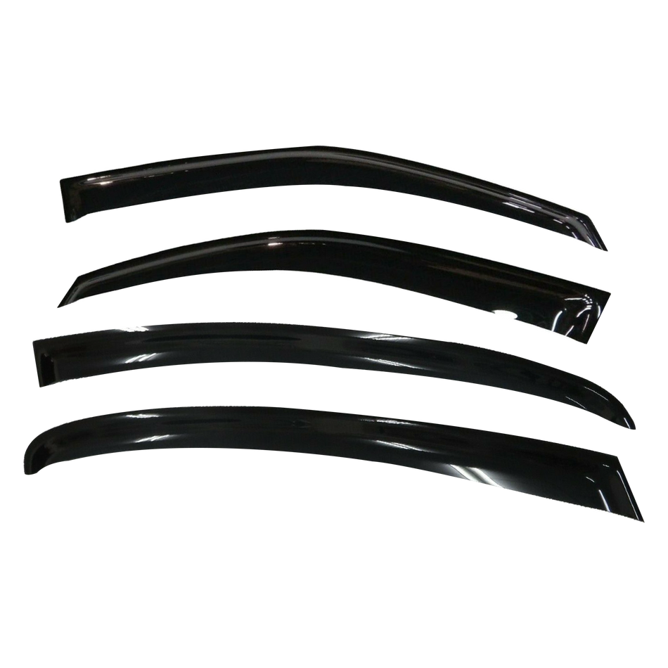 Mazda 3 (BL) Sedan 2009-2013 Slimline Weathershields / Window Visors (4-Piece Set)