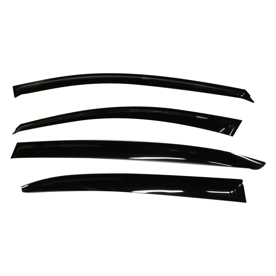 Mazda 3 (BM) (BN) Hatch 2014-2018 Slimline Weathershields / Window Visors (4-Piece Set)
