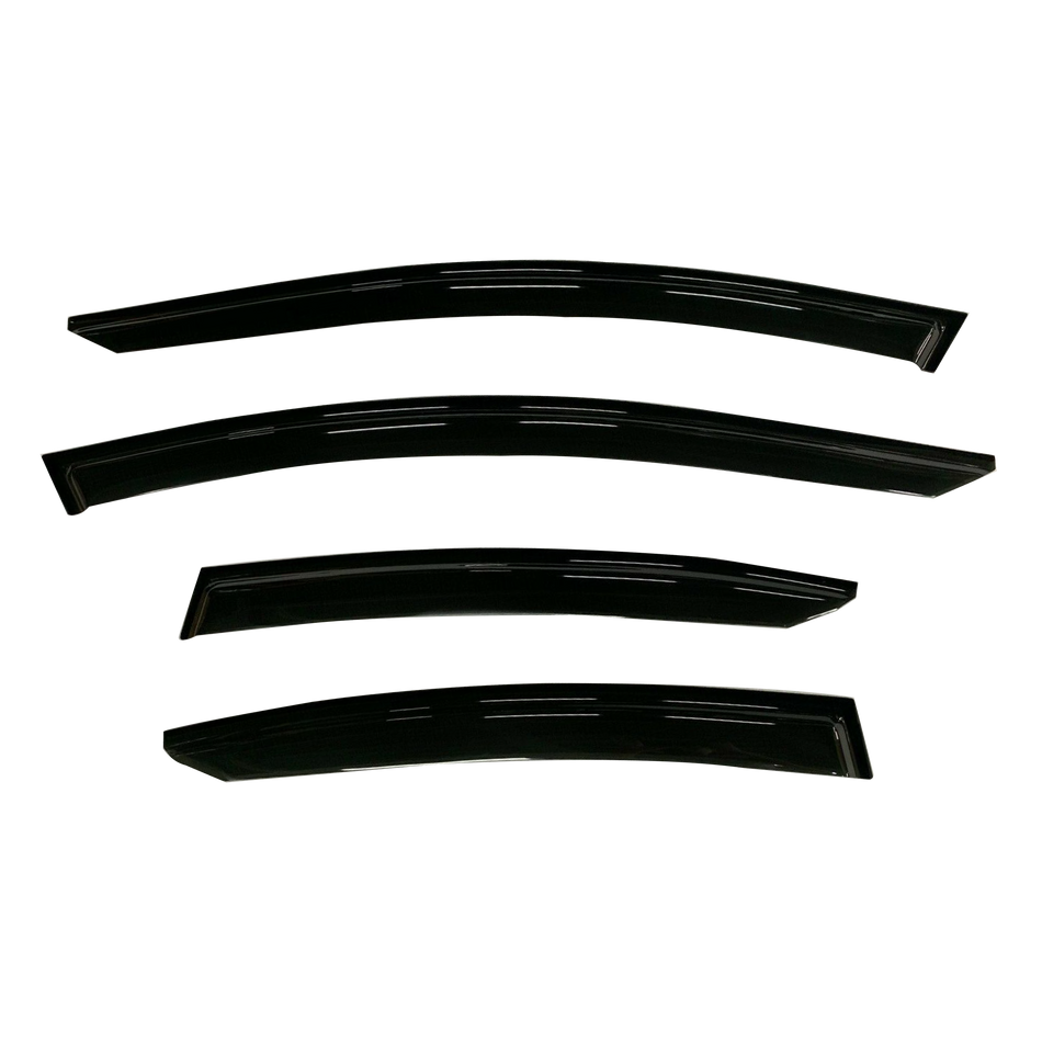 Mazda 3 (BP) Sedan 2019-2025 Slimline Weathershields / Window Visors (4-Piece Set)