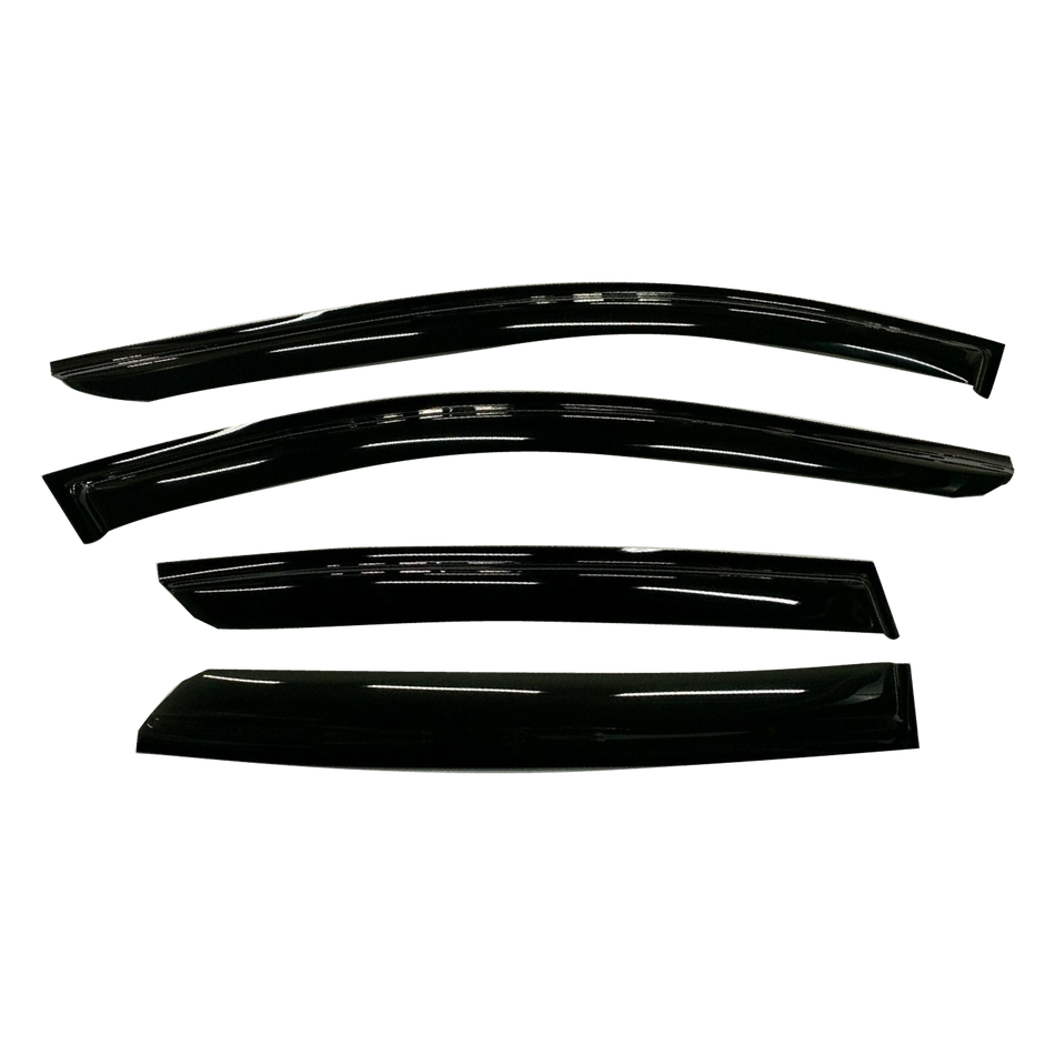 Mazda 3 (BP) Hatch 2019-2025 Slimline Weathershields / Window Visors (4-Piece Set)