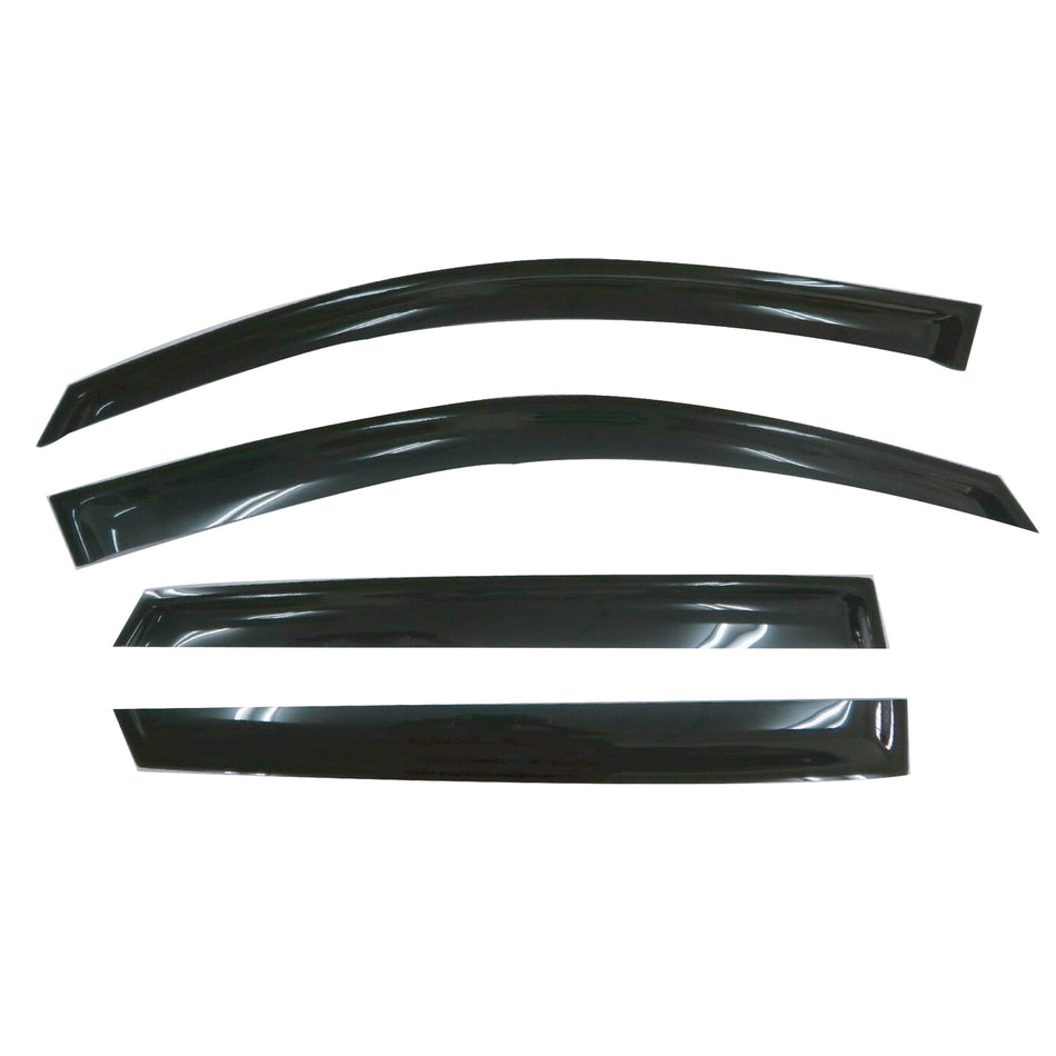 MG ZS EV (AZS1) SUV 2021-2023 Slimline Weathershields / Window Visors (4-Piece Set)