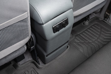 Full Length Centre Console – with Universal Wireless Phone Charger