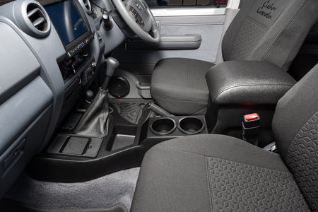 Full Length Centre Console – with Universal Wireless Phone Charger