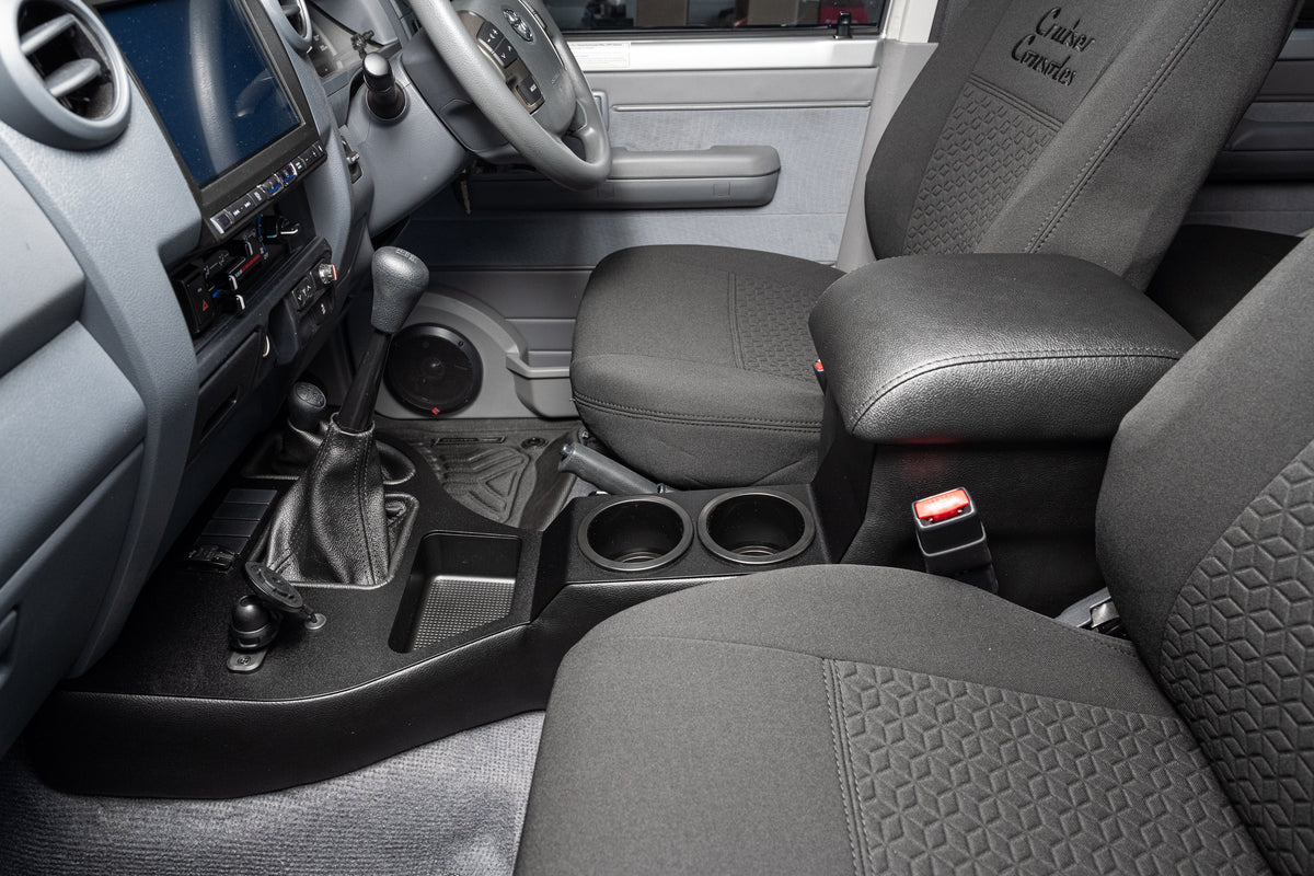 Full Length Centre Console – with Quadlock Magnetic Pivot Head Phone Charger