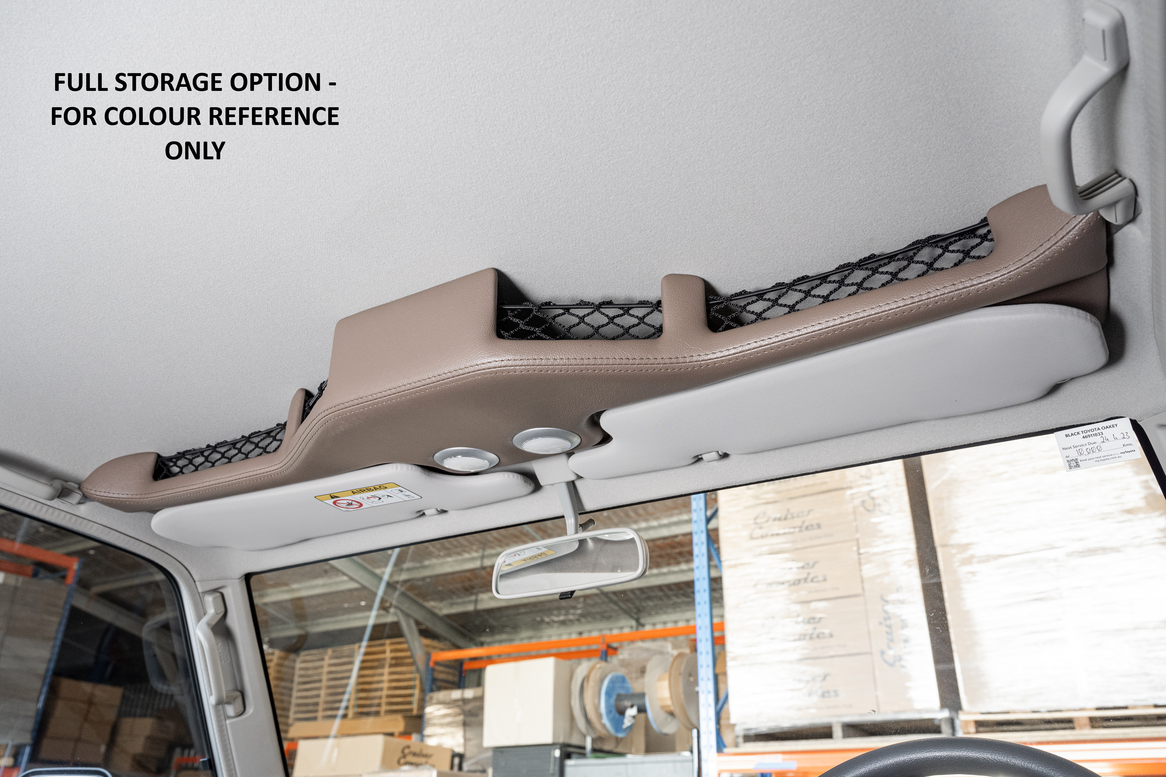 Bulge Shape Roof Console - With DIN Sized UHF Provision