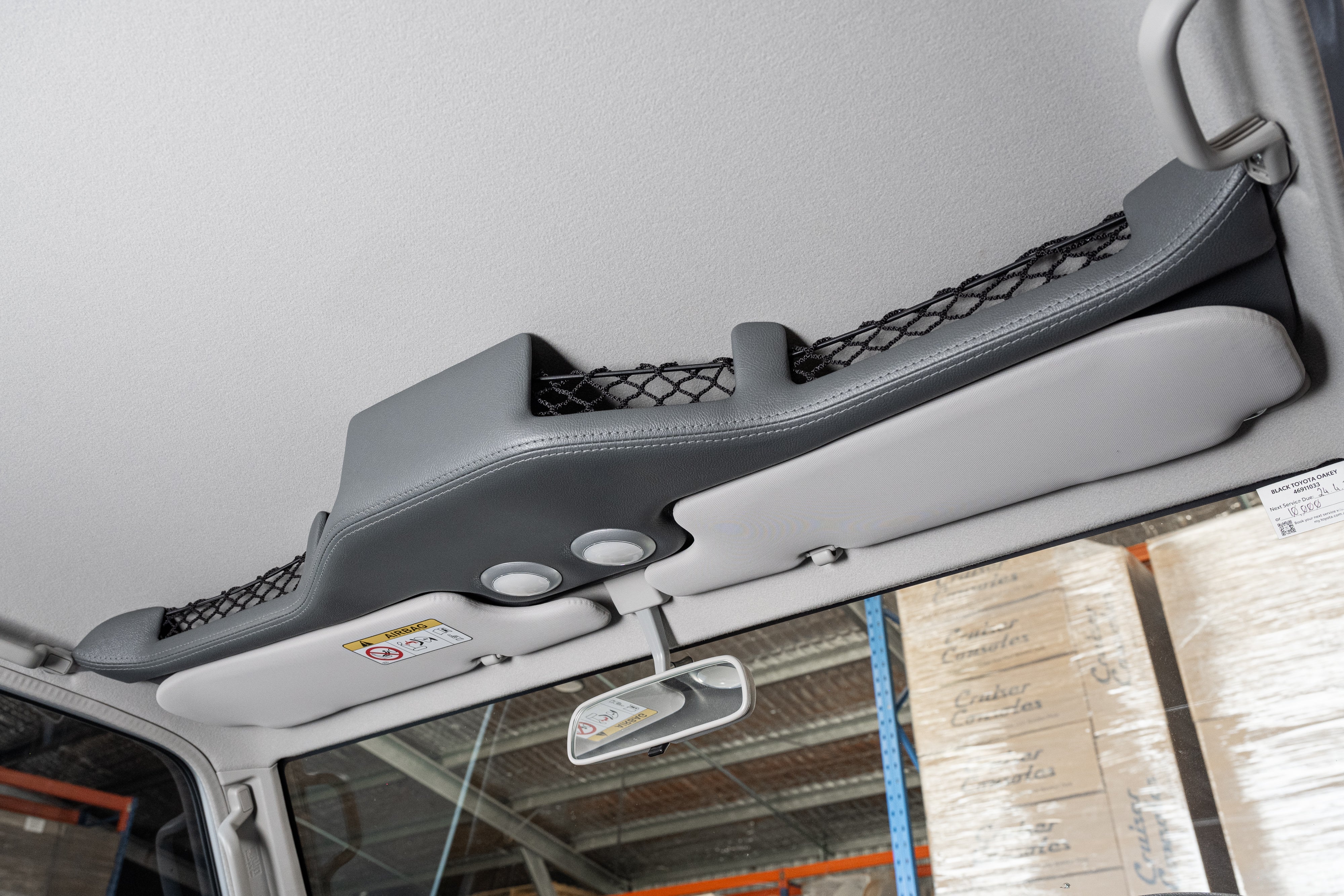 Bulge Shape Roof Console - Full Storage (4 Pockets)