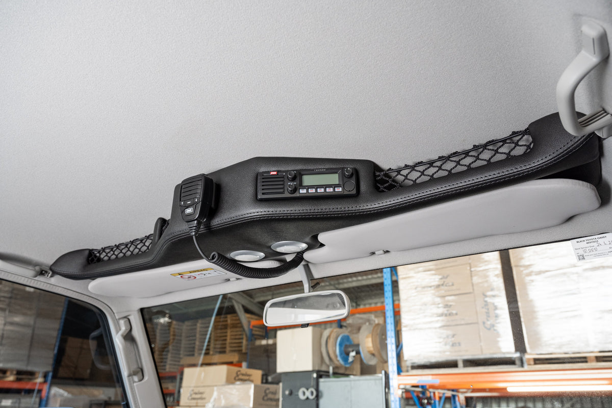Bulge Shape Roof Console - With DIN Sized UHF Provision
